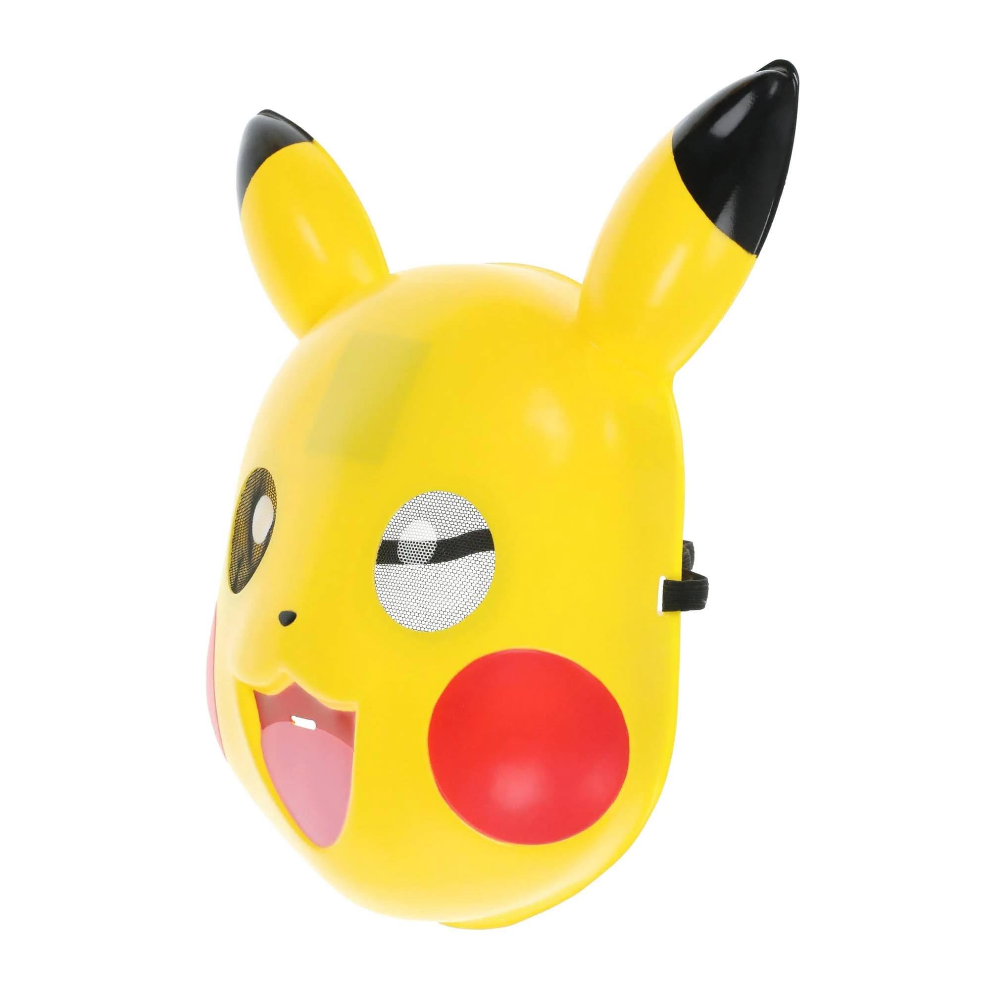 Alt View 10. Pokémon - Pokemon Pikachu Child Half Mask | One Size - Yellow.
