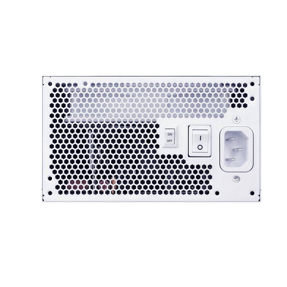 Alt View 2. Lian Li - SX 1000W Full Modular ATX Form Factor Power Supply with 12V-2x6 Cable - ATX 3.1 & PCIE 5.1 Compliant (SX1000P.W) - White.