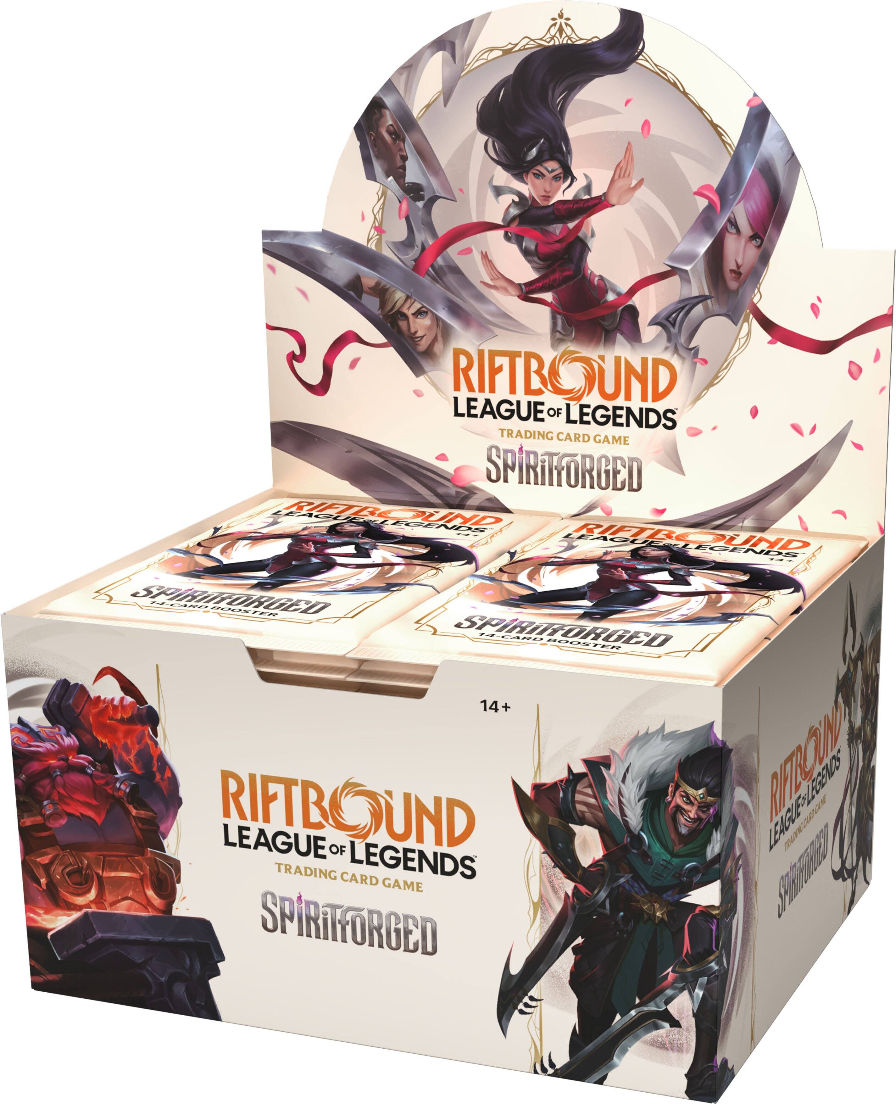 RIFTBOUND LEAGUE OF LEGENDS TRADING CARD GAME SPIRITFORGED

RIFTBOUND LEAGUE OF LEGENDS TRADING CARD GAME SPIRITFORGED

14+