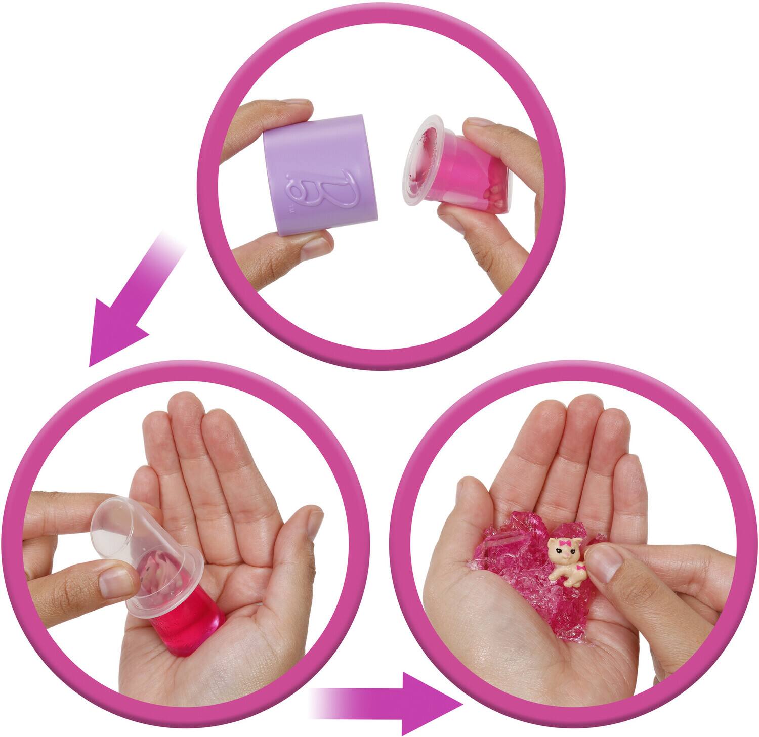 Alt View 3. Mattel - Mattel - Barbie Party Unboxed Glam Party Series Pink Sparkle Doll & Accessories   - Collectibles - Multicolor.