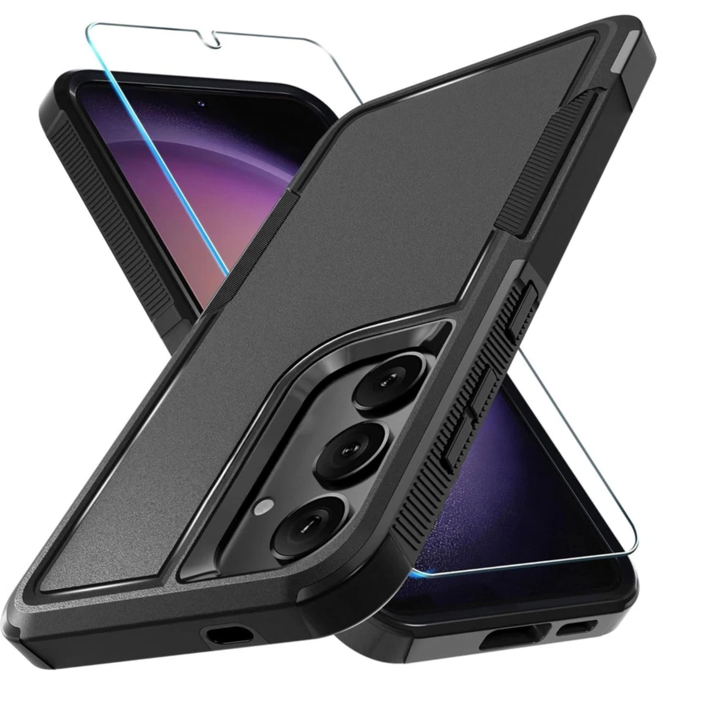 Kitcheniva - Shockproof Phone Cover Dual Layer For Samsung S25 FE - Black price history on PriceWatchPro