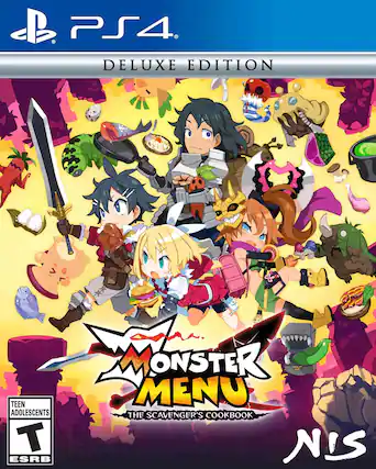 Front. Koei Tecmo - Monster Menu: The Scavenger's Cookbook. - T (Teen 13+)