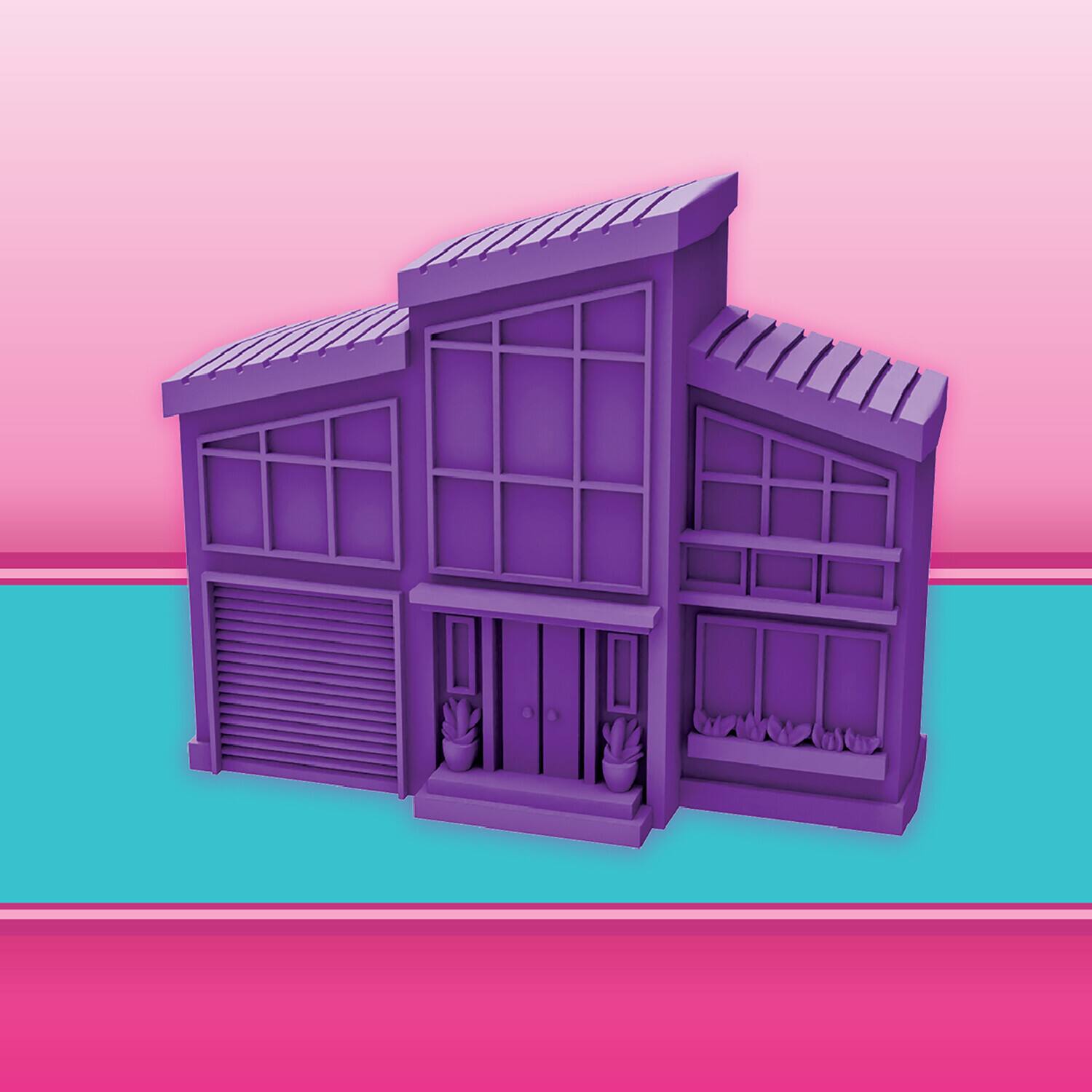 Alt View 4. Hasbro - Hasbro Gaming - Monopoly: Barbie Edition Board Game   - GAMES (MISC) - Multicolor.