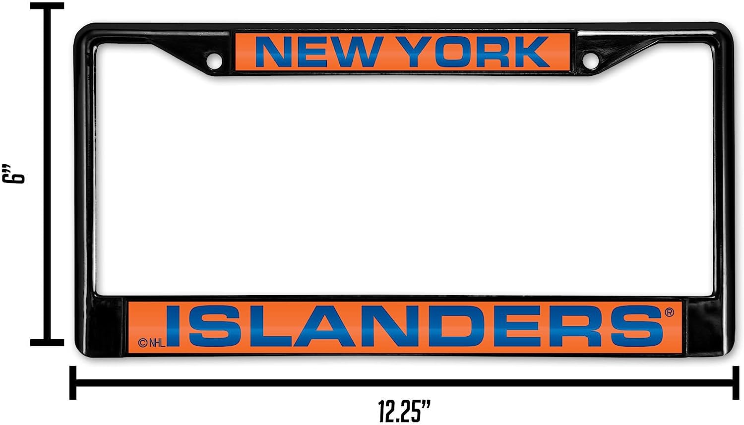 NEW YORK  
ISLANDERS  

6" x 12.25"