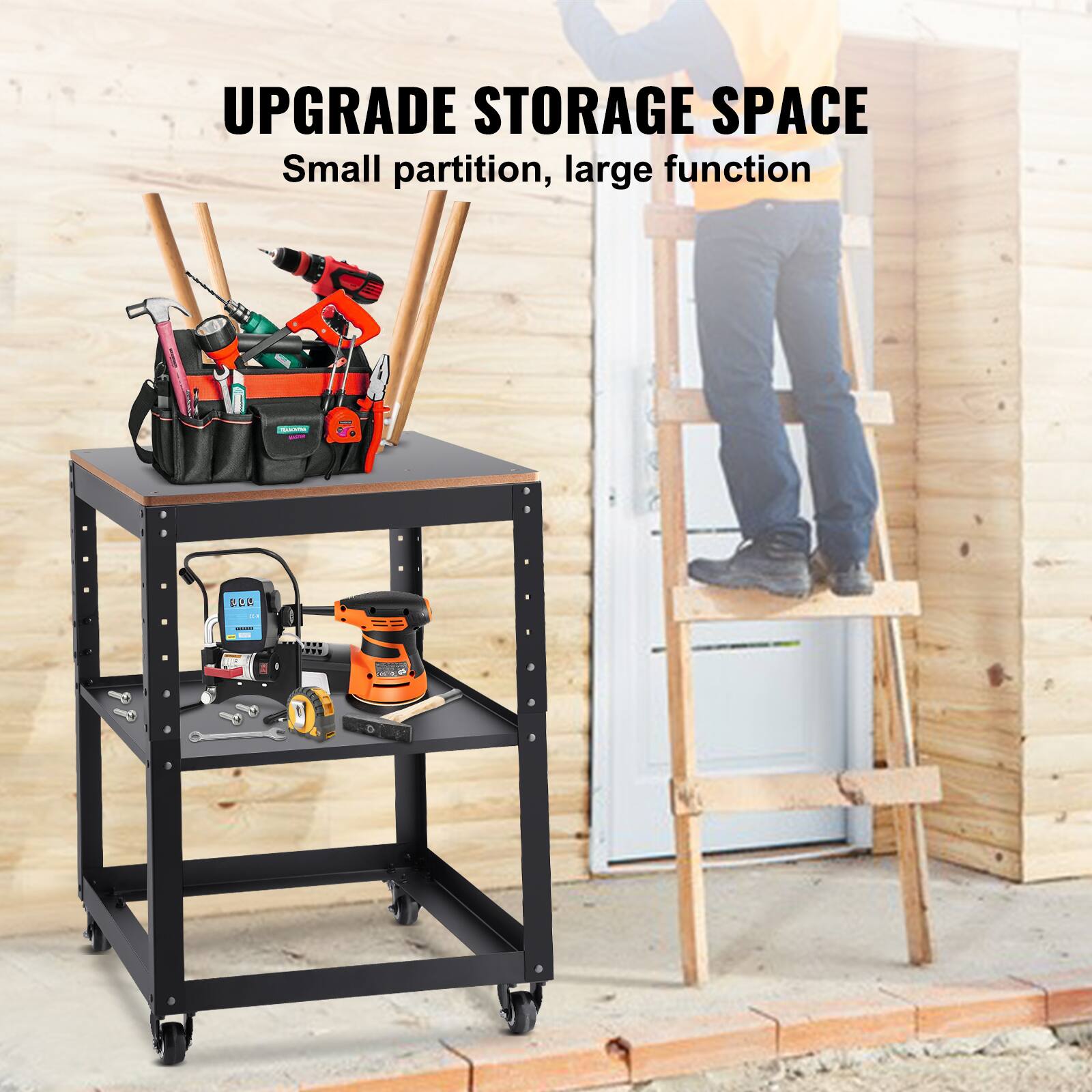 UPGRADE STORAGE SPACE  
Small partition, large function