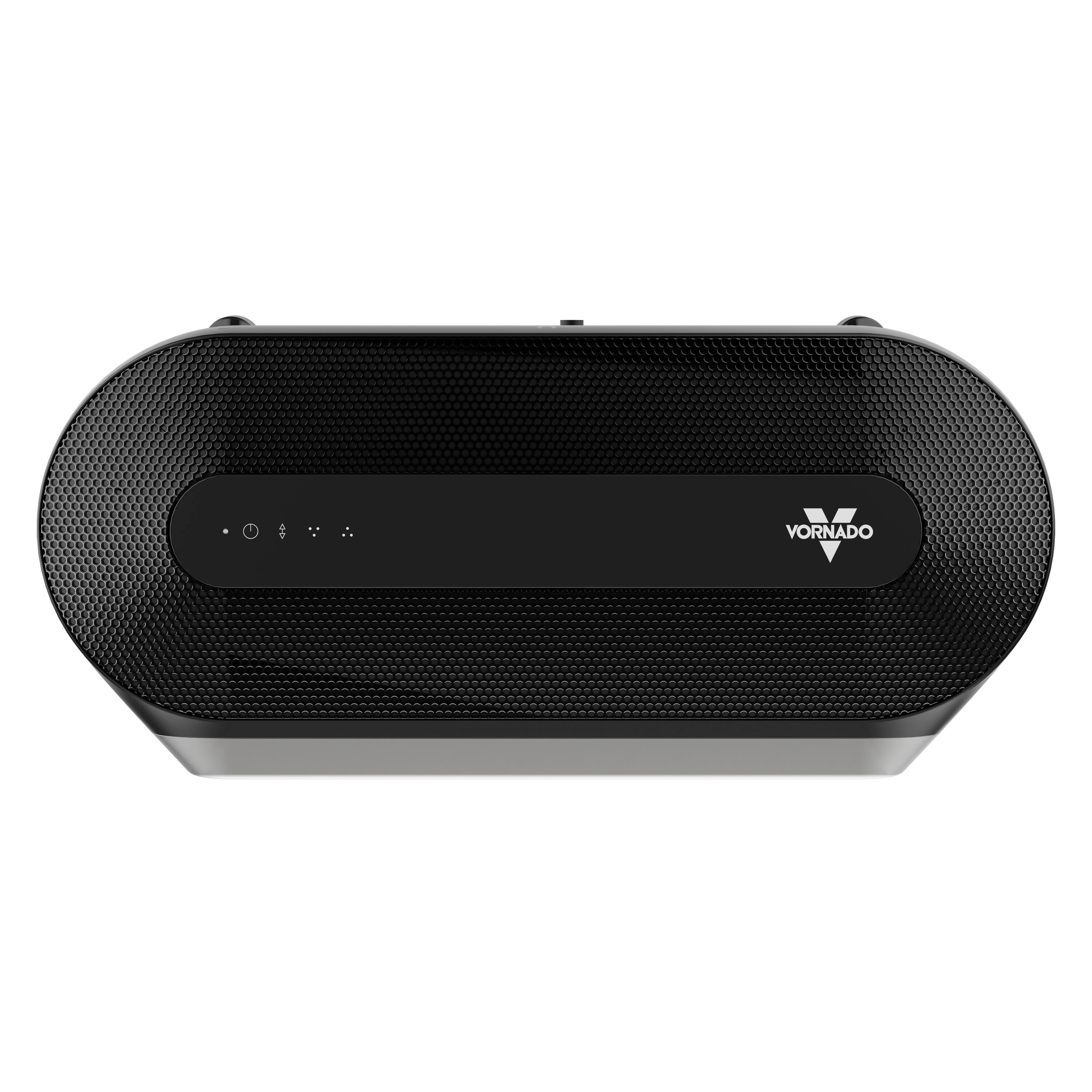 Alt View 14. Vornado - AXL Low Profile Oscillating Fan with Remote Control - Black.