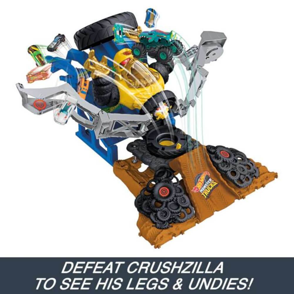 【新品未組立】FAST ATTACK VEHICLE 1/10スケール Mattel HPN71 Hot Wheels Monster Trucks Arena Smashers MEGA Wrex vs