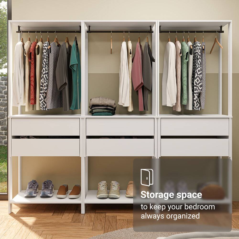 Storage space to keep your bedroom always organized
