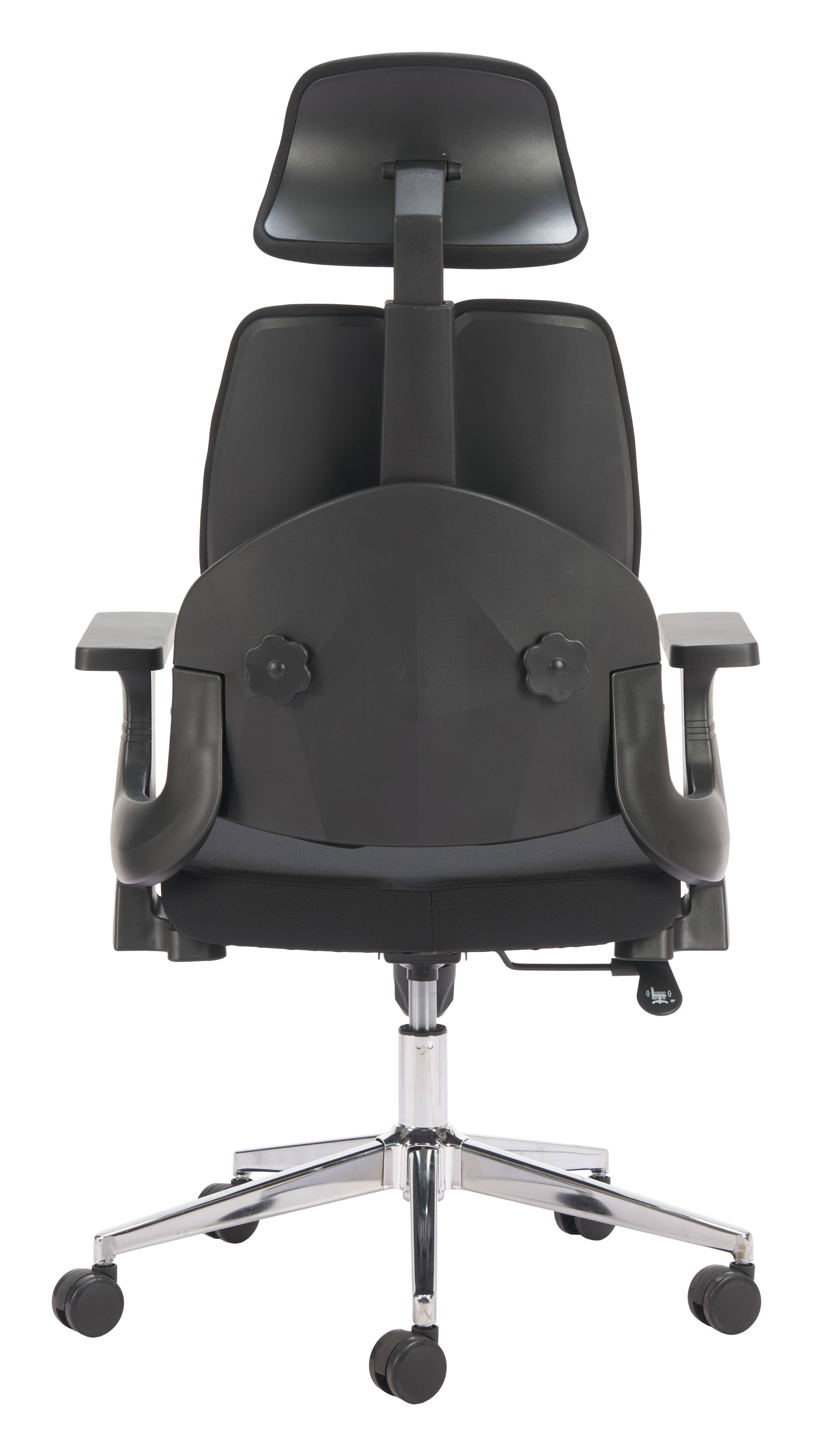 Alt View 2. Hivvago - Genric Office Chair Black - Black.