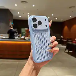 UUCOVER - Magnetic Heat Dissipation Case for Apple iPhone 17 Pro Max with Camera Lens Protector Cover, Compatible with MagSafe - Skyblue