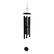 Front. FC Design - FC Design 51" Long Tuned Black Metal Wind Chime Outdoor Patio or Garden Hanging Decoration - Multi-Color.