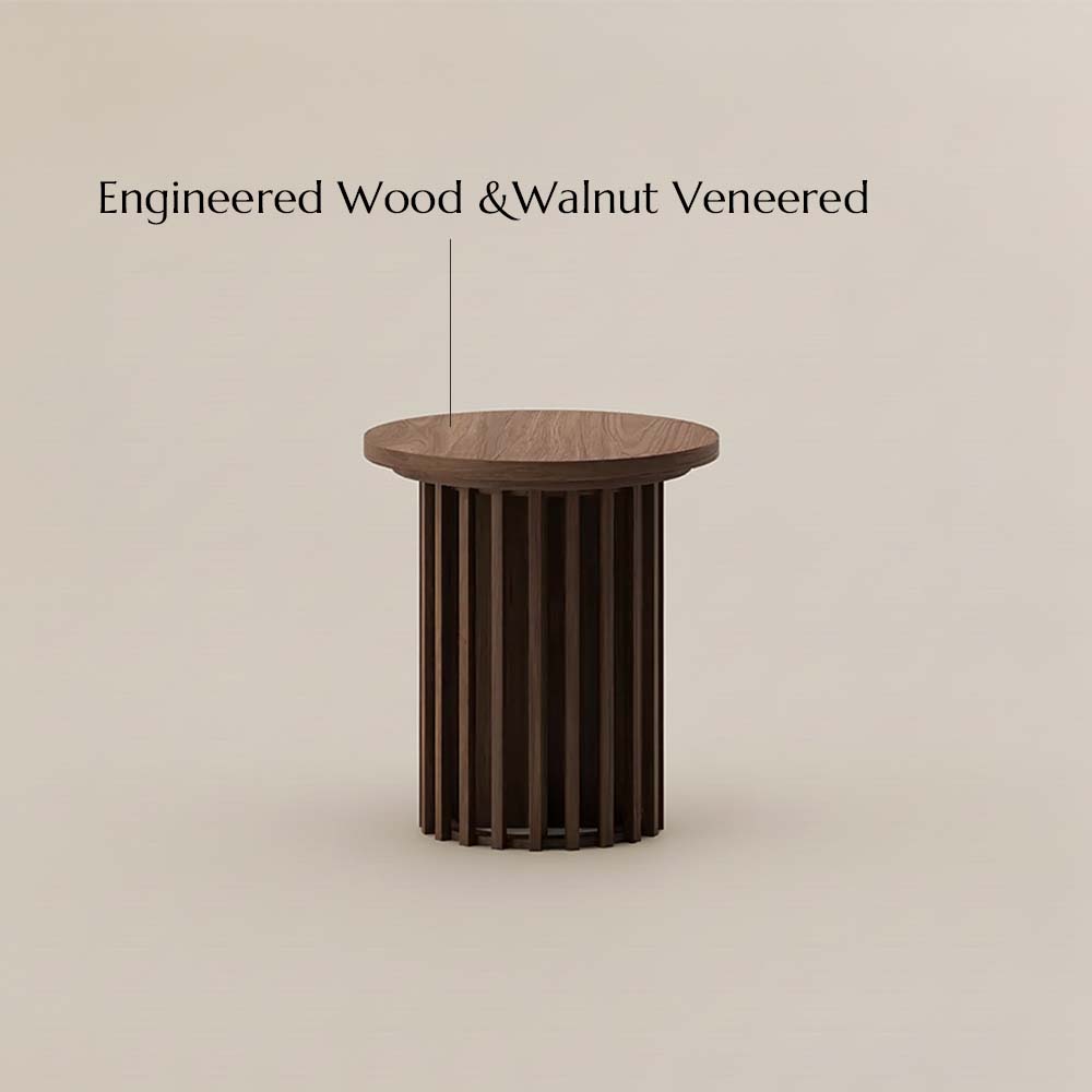Engineered Wood & Walnut Veneered