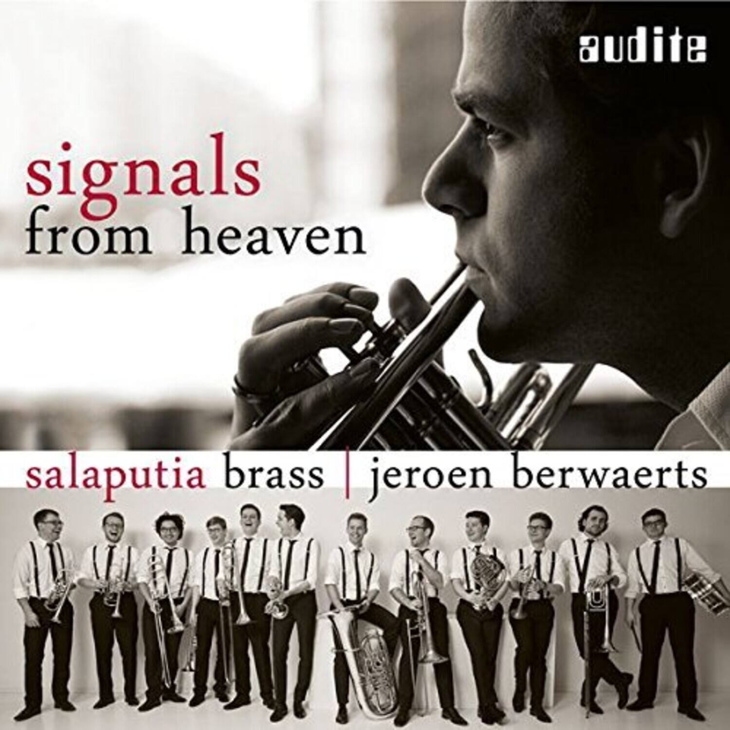 signals from heaven  
salaputia brass | jeroen berwaerts  
audite