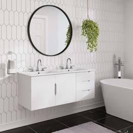 Vitality Bathroom Vanity Basin Included by Modway - White White