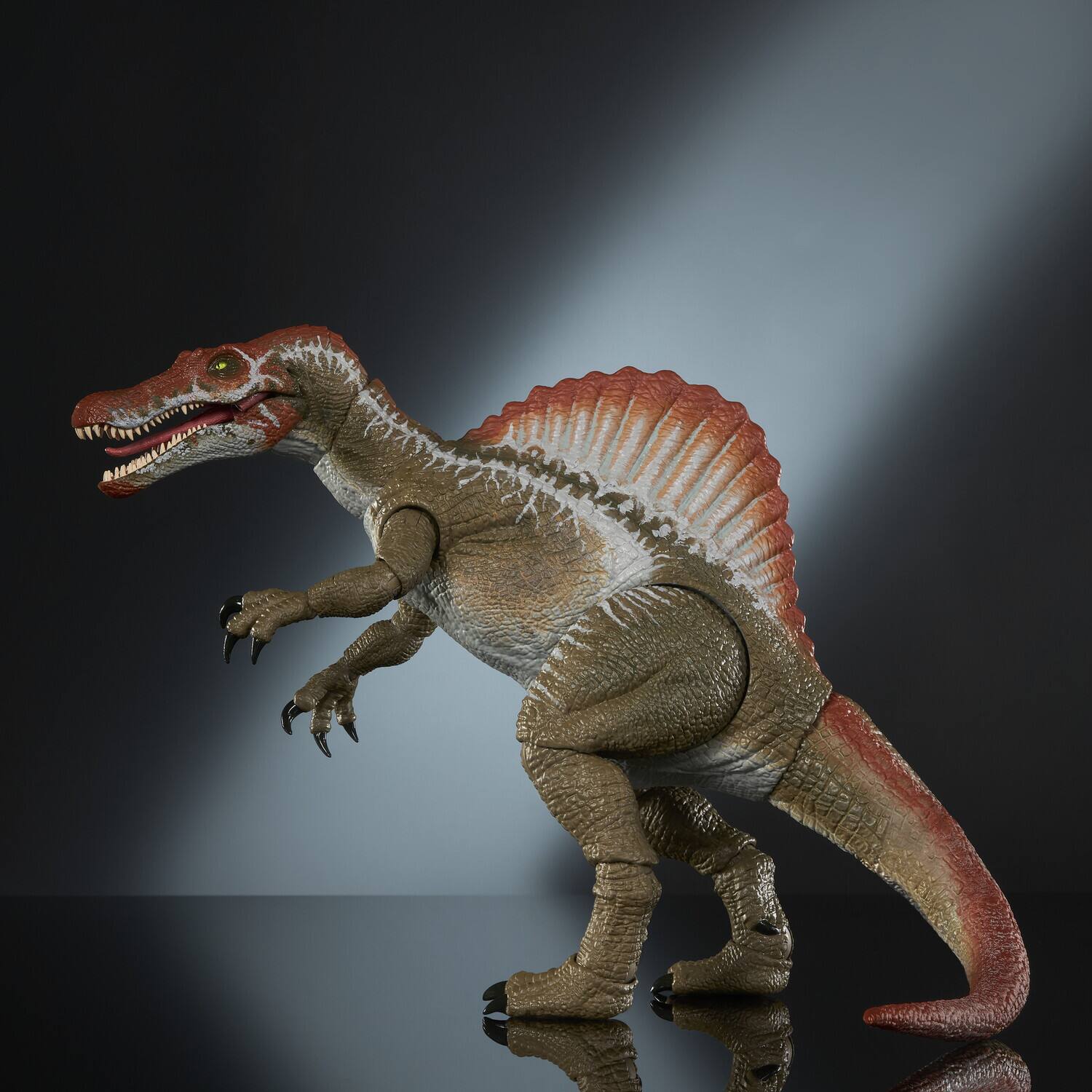 Alt View 3. Mattel - Mattel Collectible - Jurassic World Hammond Collection: Spinosaurus Action Figure   - COLLECTIBLES - Multicolor.