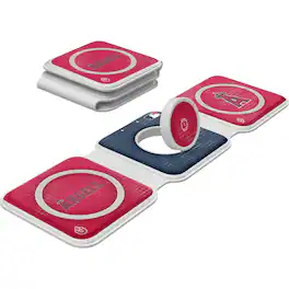 Keyscaper - Los Angeles Angels 3-in-1 Foldable Charger - White