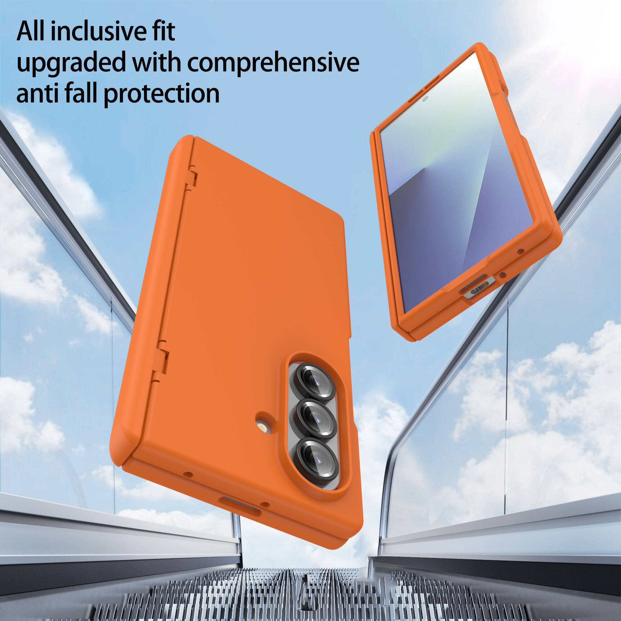 All inclusive fit upgraded with comprehensive anti fall protection