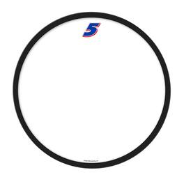 The Fan-Brand - Kyle Larson 17.5" Modern Disc Framed Dry Erase Board - Multicolor