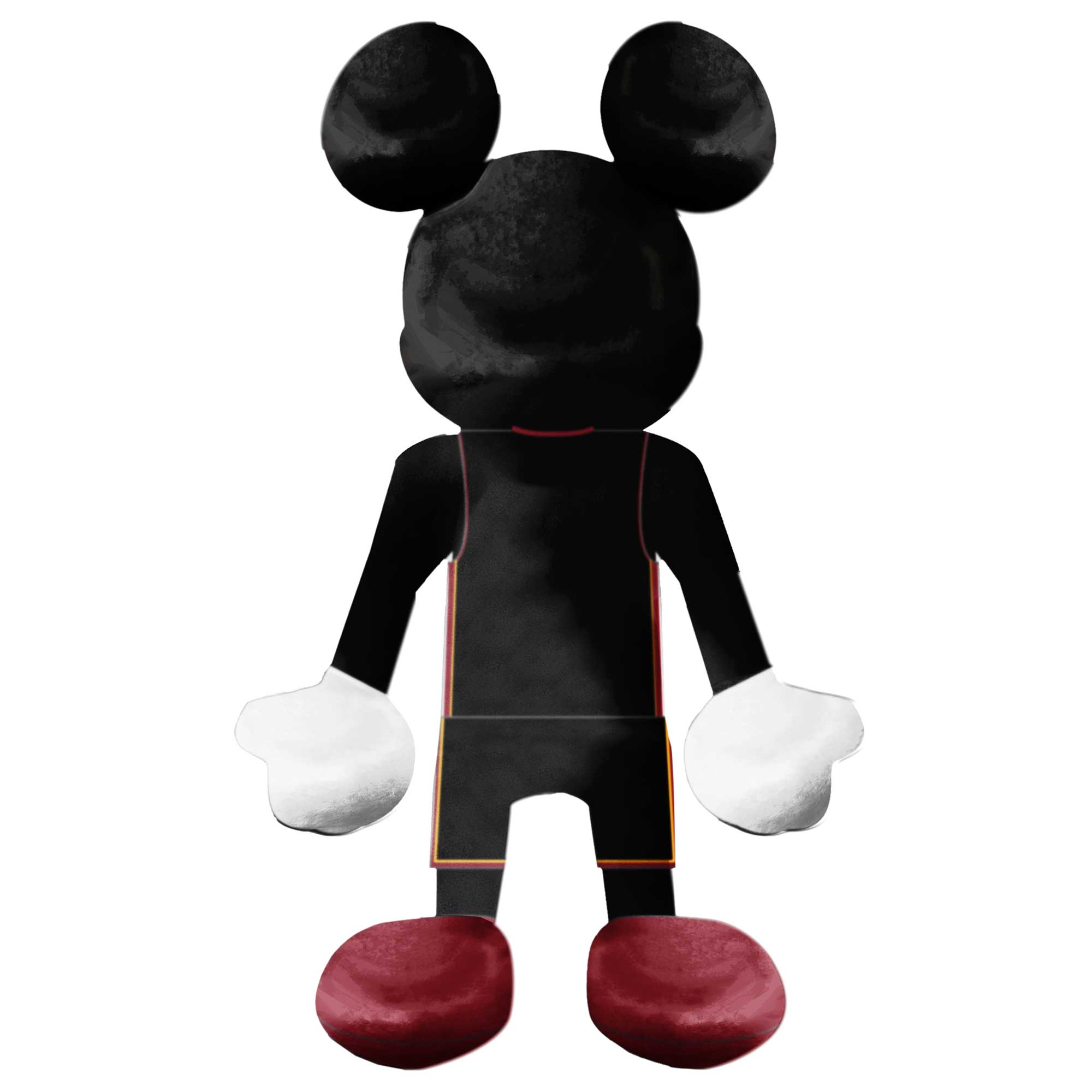 Alt View 1. Northwest - Miami Heat Mickey Mouse Cloud Pal Plush - Multicolor.