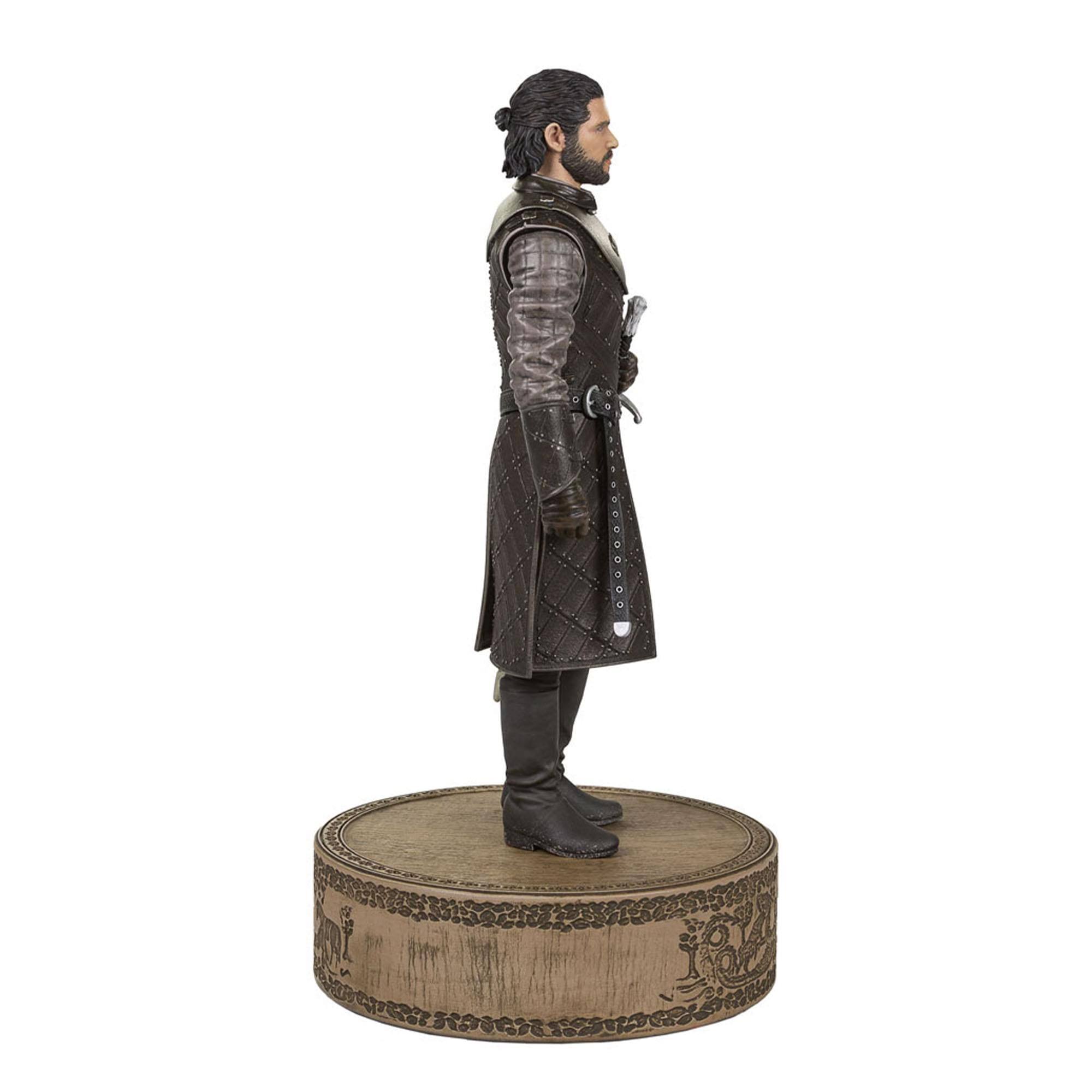 Alt View 10. Dark Horse Comics - Game of Thrones 10.5 Inch Jon Snow Premium Figure - Brown.