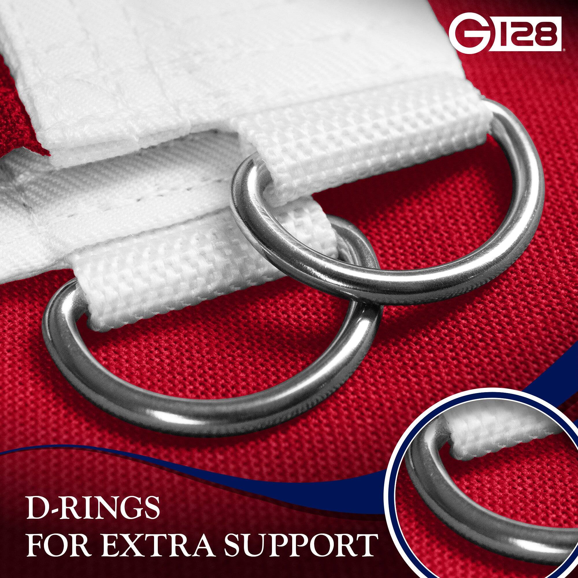 G128 D-RINGS FOR EXTRA SUPPORT