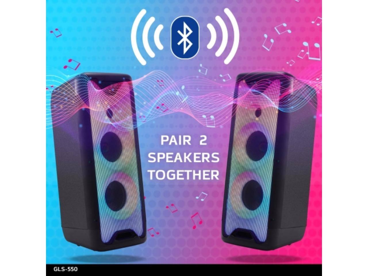PAIR 2 SPEAKERS TOGETHER  
GLS-550