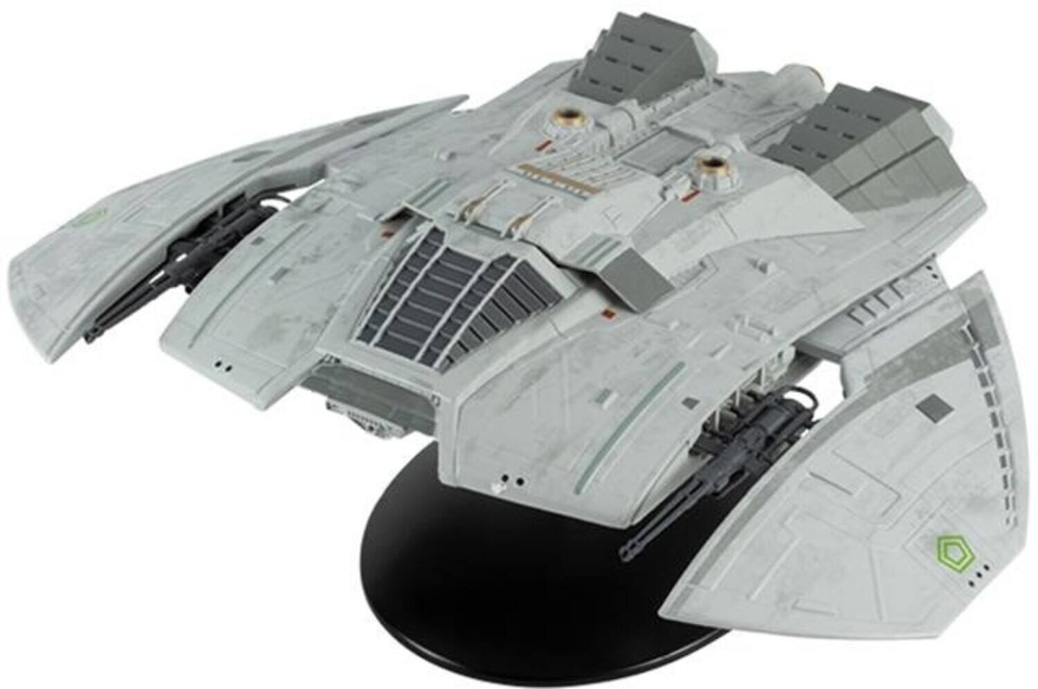 Battlestar Galactica - Modern Blood & Chrome Cylon Raider Die-Cast 7.5" Ship - COLLECTIBLES