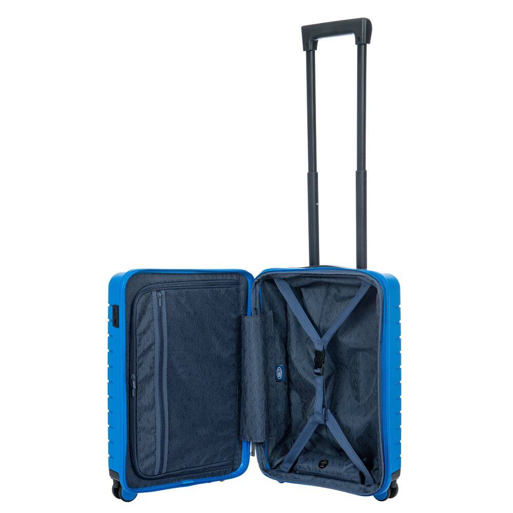 Back. Bric's - Bric's B|Y Ulisse 21" Expandable Spinner, Electric Blue - Electric Blue.