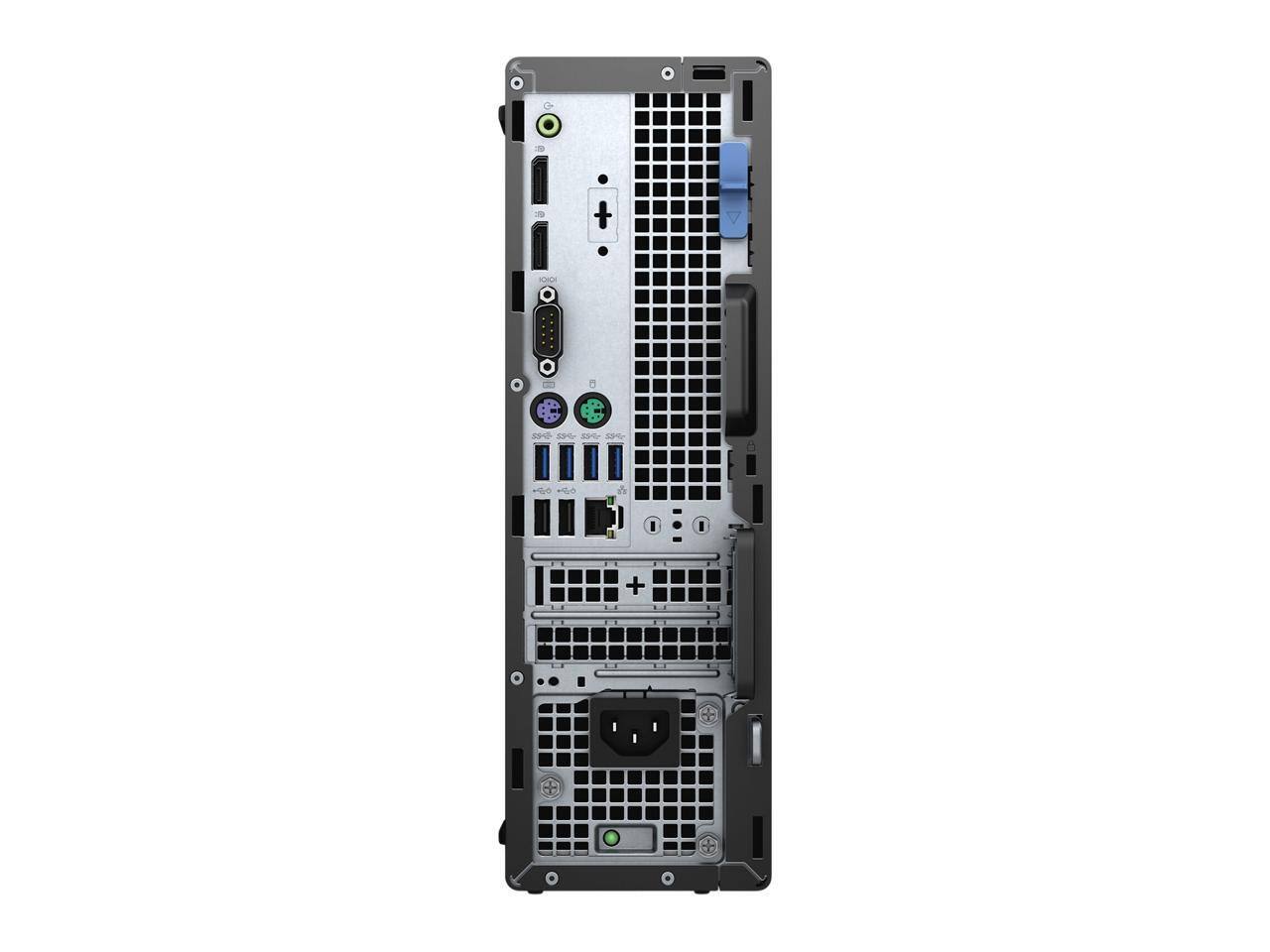 Alt View 3. Dell - DELL Desktop PC OptiPlex 7090 Intel Core i7-10700 32GB 512GB NVMe SSD Intel UHD Graphics 630 Windows 11 Pro 64-bit - Black.