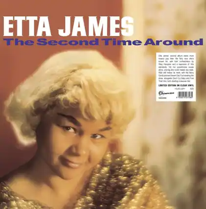 ETTA JAMES
The Second Time Around
Etta James' second album leans more toward pop than the very soul she's known for, with lush orchestration by Ray Hampton and a repertoire of 40s standards. Yet, her powerhouse vocals shine, proving she could master any style. R&B still makes its mark with the Berry Gordy-penned "Seven Day Fool," sealing the show alongside "Don't Cry Baby" and "Fool That I Am," both charting crossover hits.
LIMITED EDITION ON CLEAR VINYL
YOUR COPY 500
DMOCD-15 237065