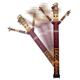 Sporticulture - Mississippi State Bulldogs Halloween Scarecrow Inflatable Crazy Sports Fan - Red