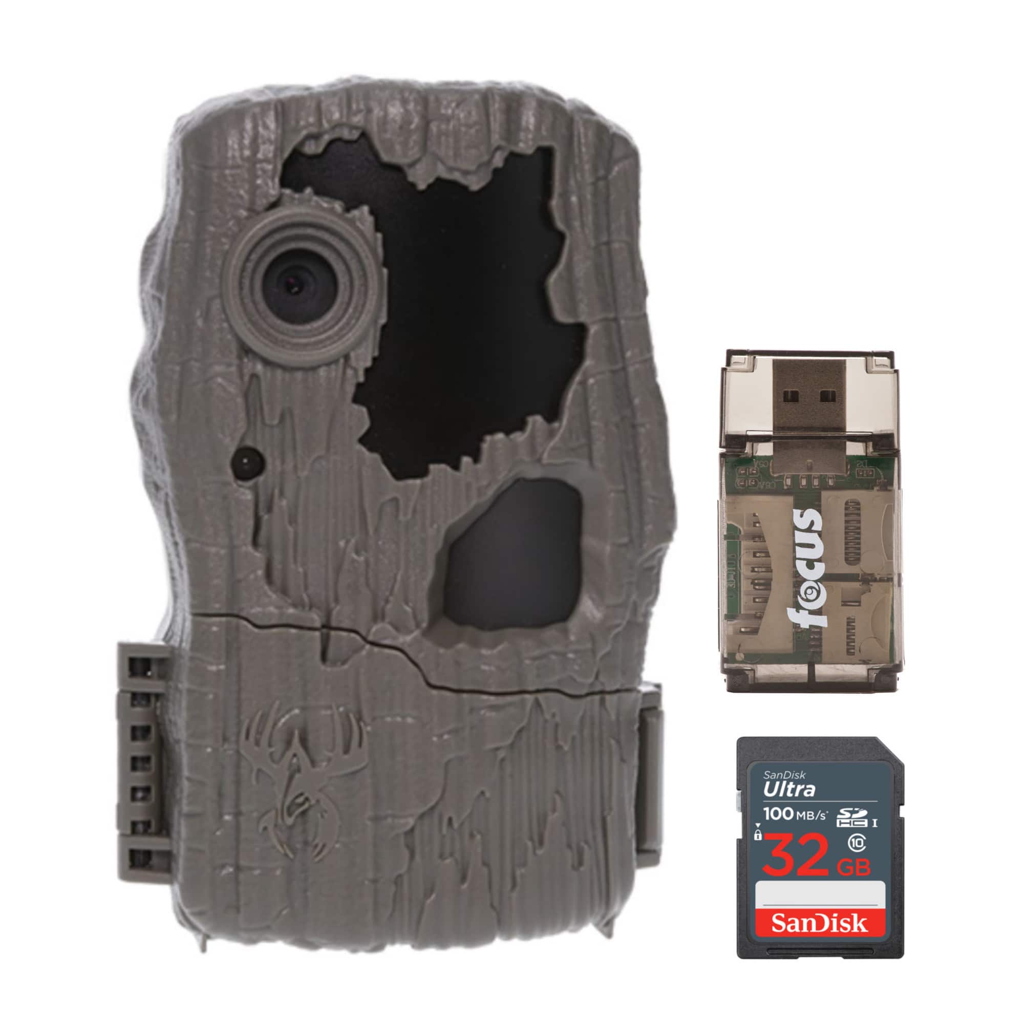 Wildgame Innovations - SPARK 2.0 18MP Trail Camera with SD Card and Card Reader
