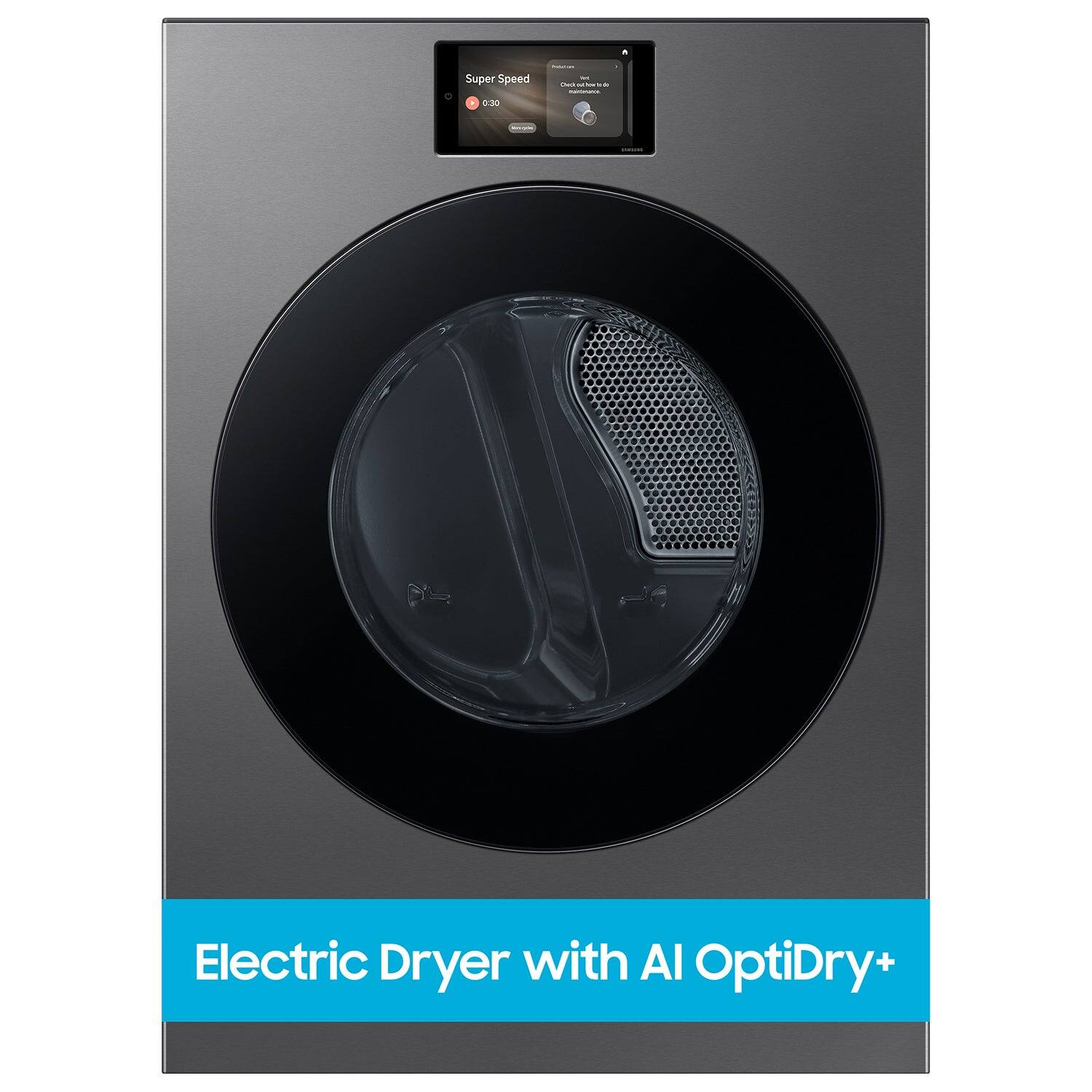 "Electric Dryer with Al OptiDry+".