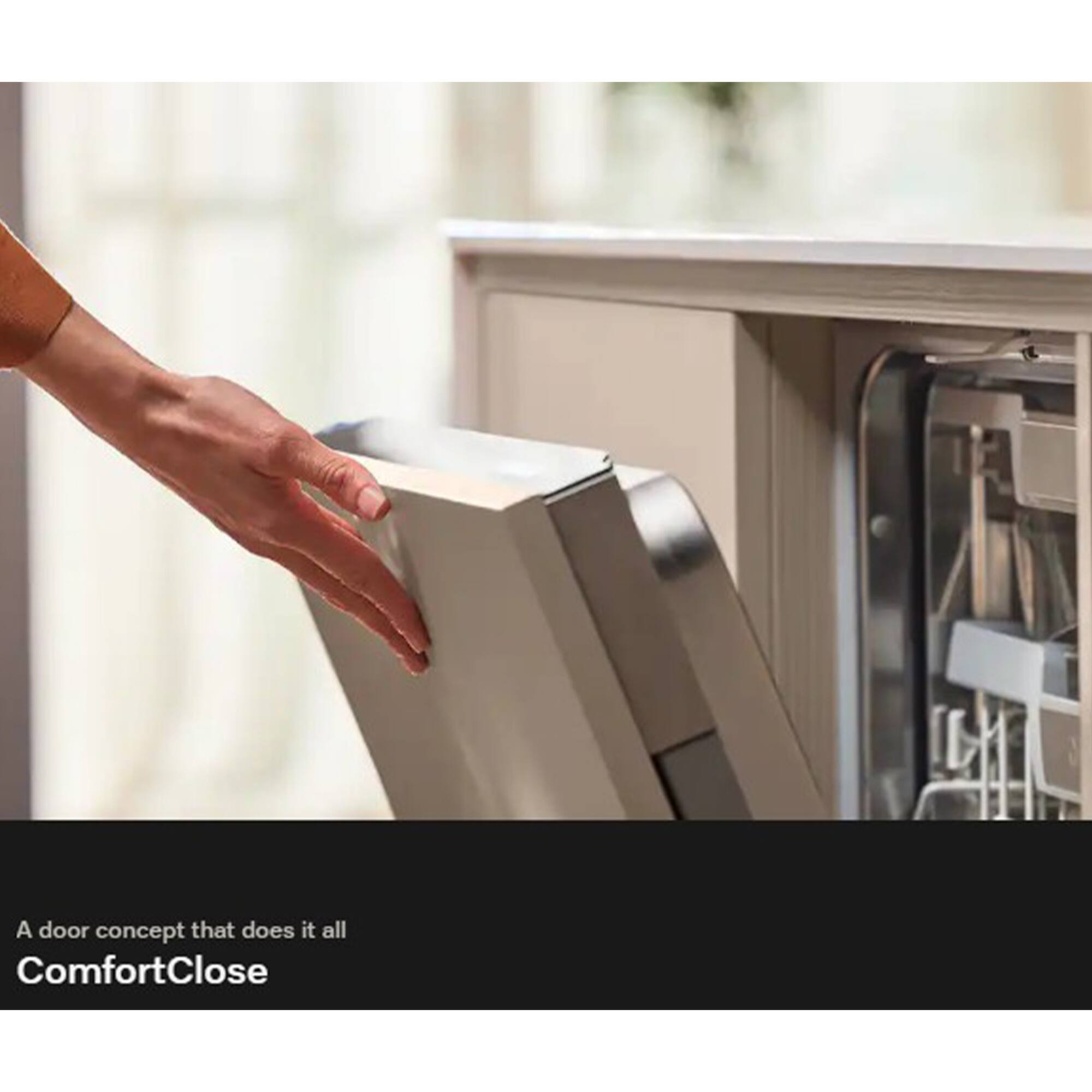 A door concept that does it all  
ComfortClose