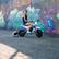Alt View 12. Huffy - CR8-R Battery-Powered Ride-On Mini Bike - White, blue.