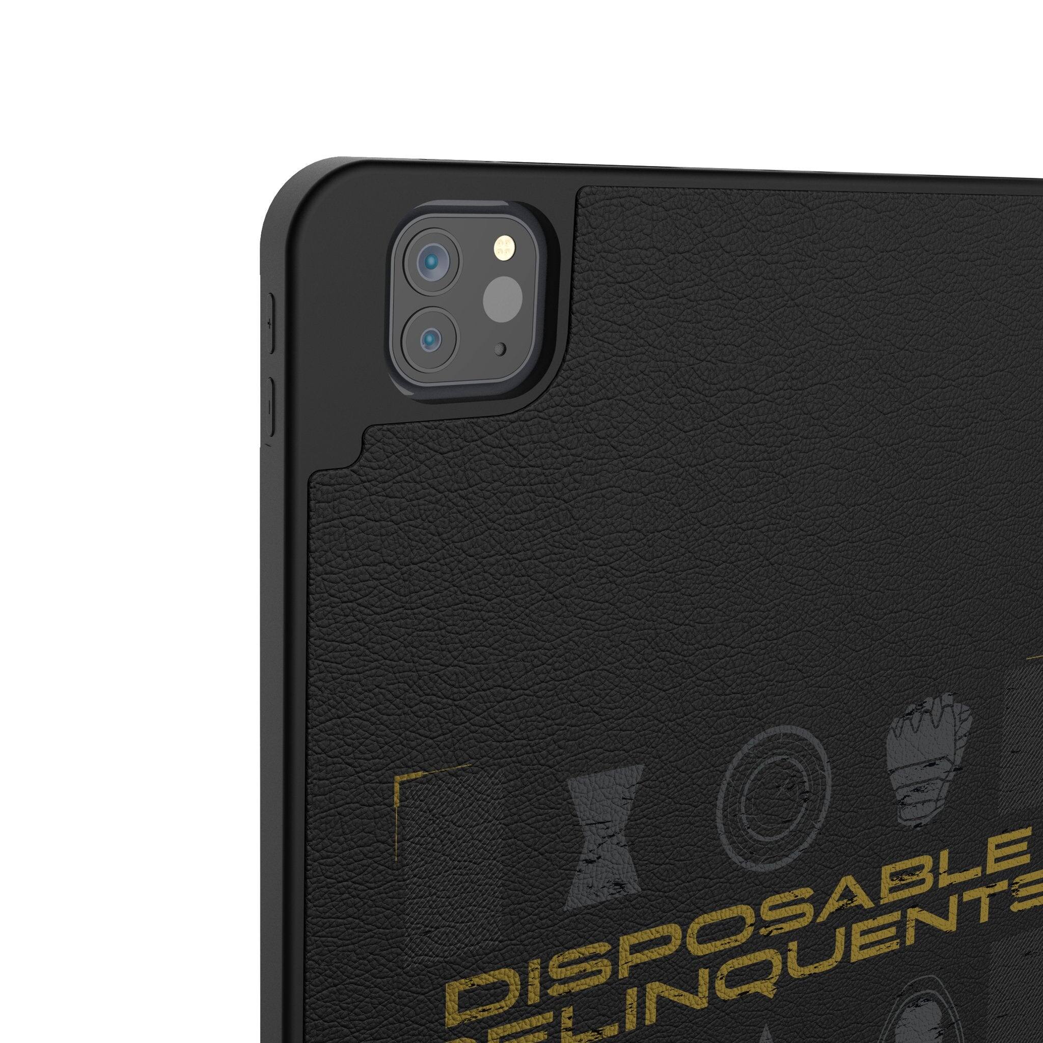 Left. Keyscaper - Marvel Badge Tablet Case - Apple iPad Air (4th Gen) - Thunderbolts 1.