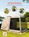 Set Up in Seconds
Pop-up design, easy to open and store
WEVOR
7.2ft x 6ft x 6ft
8.4ft Area
36ft²