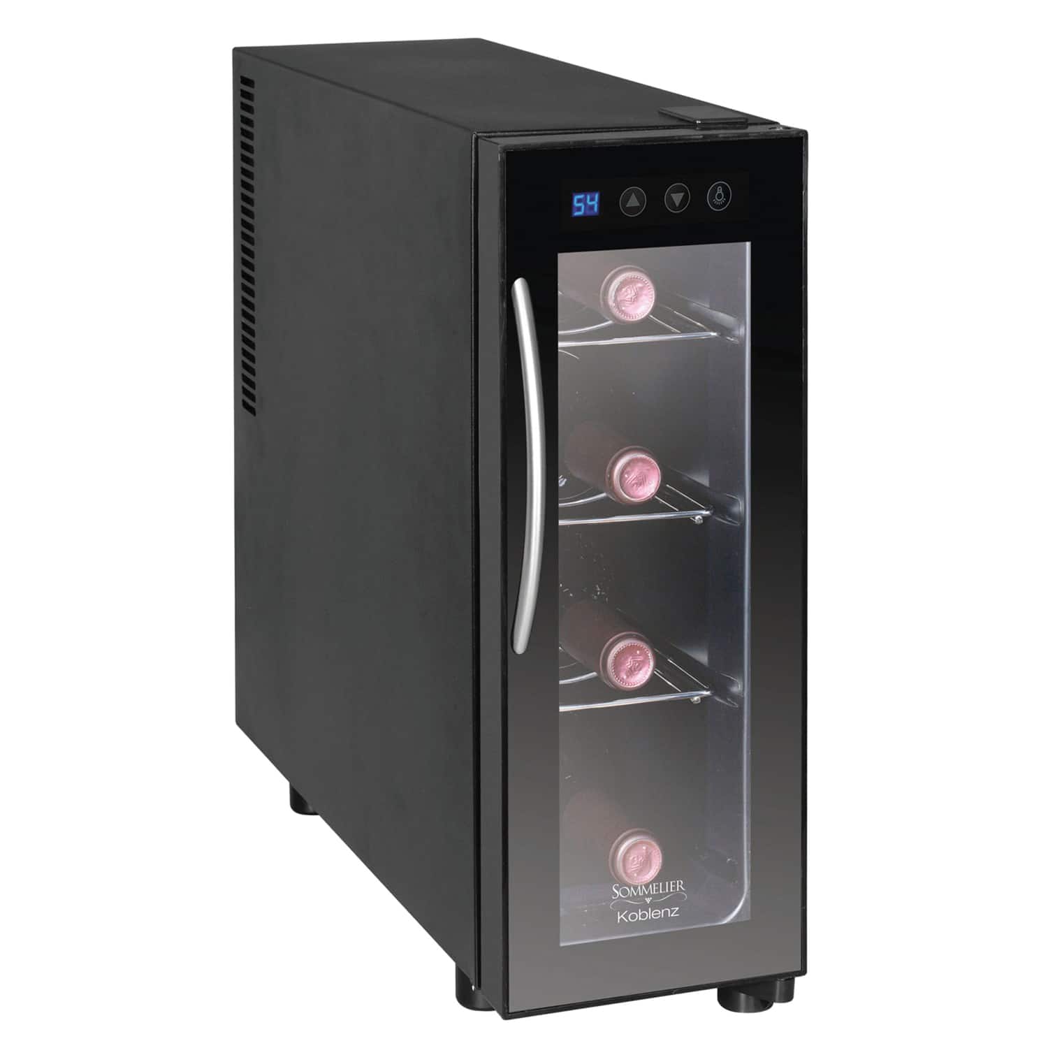 Koblenz - Wine Cooler 4 Bottle Capacity - Black
