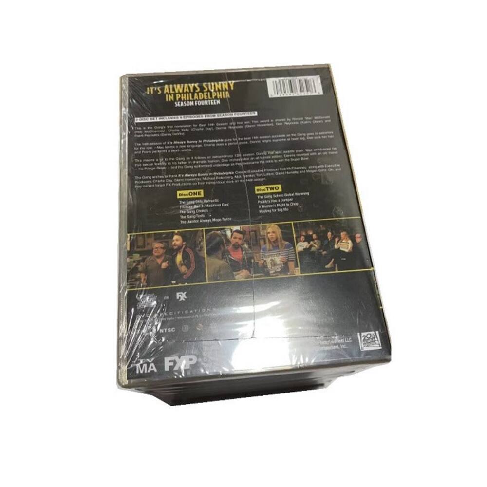 Angle. It's Always Sunny in Philadelphia Complete Series 1-15 DVD.