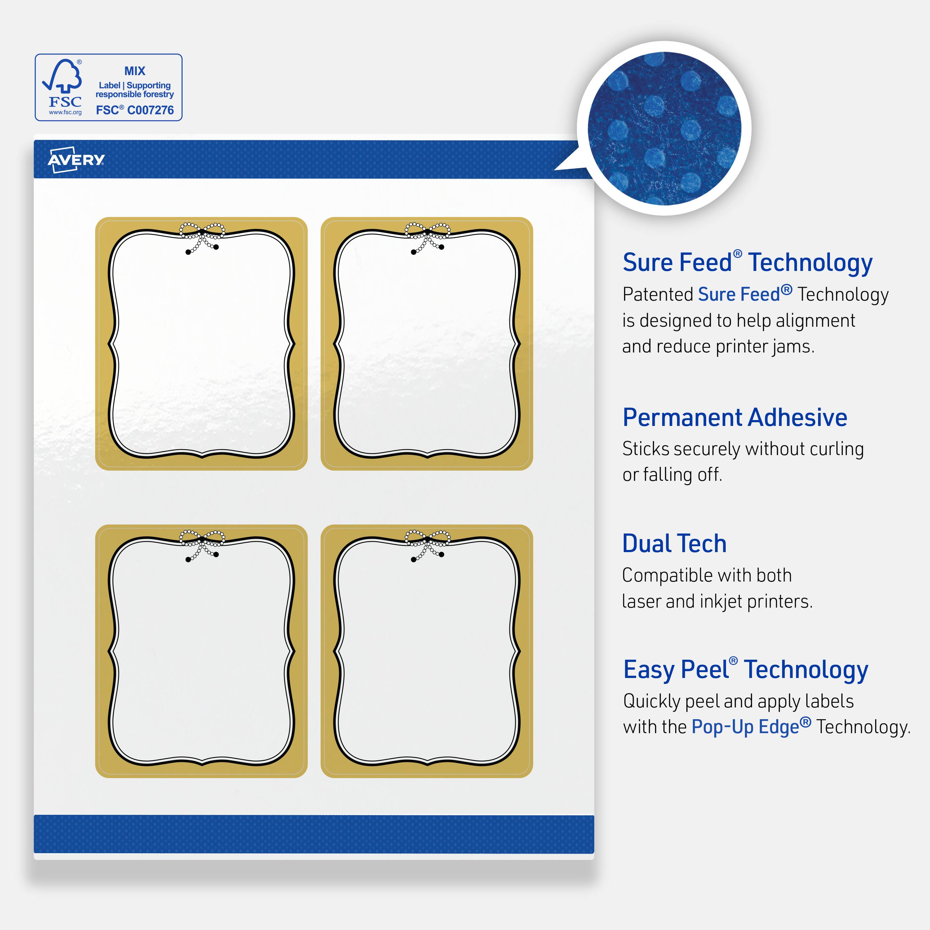 Avery Labels, 4