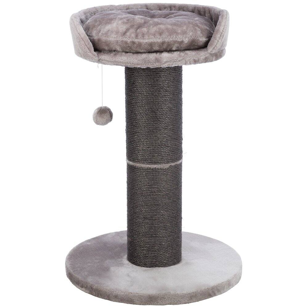 "TRIXIE - Pepino Sisal 35"" Scratching Post with Plush Platform Bed and Dangling Cat Toy - Gray" price history on PriceWatchPro