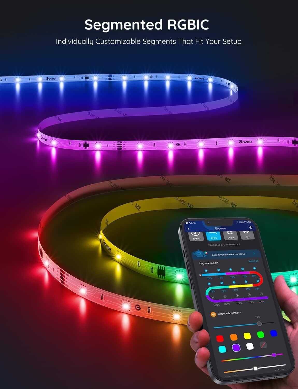 Segmented RGBIC  
Individually Customizable Segments That Fit Your Setup  

Govee  

Segmented Light  
Select all  

75% 75% 75% 75% 75% 75% 75% 75% 75% 75% 75% 75% 75% 75% 75% 75% 75% 75% 75% 75% 75% 75% 75% 75% 75% 75% 75% 75% 75% 75% 75% 75% 75% 75% 75% 75% 75% 75% 75% 75% 75% 75% 75% 75% 75% 75% 75% 75% 75% 75% 75% 75% 75% 75% 75% 75% 75% 