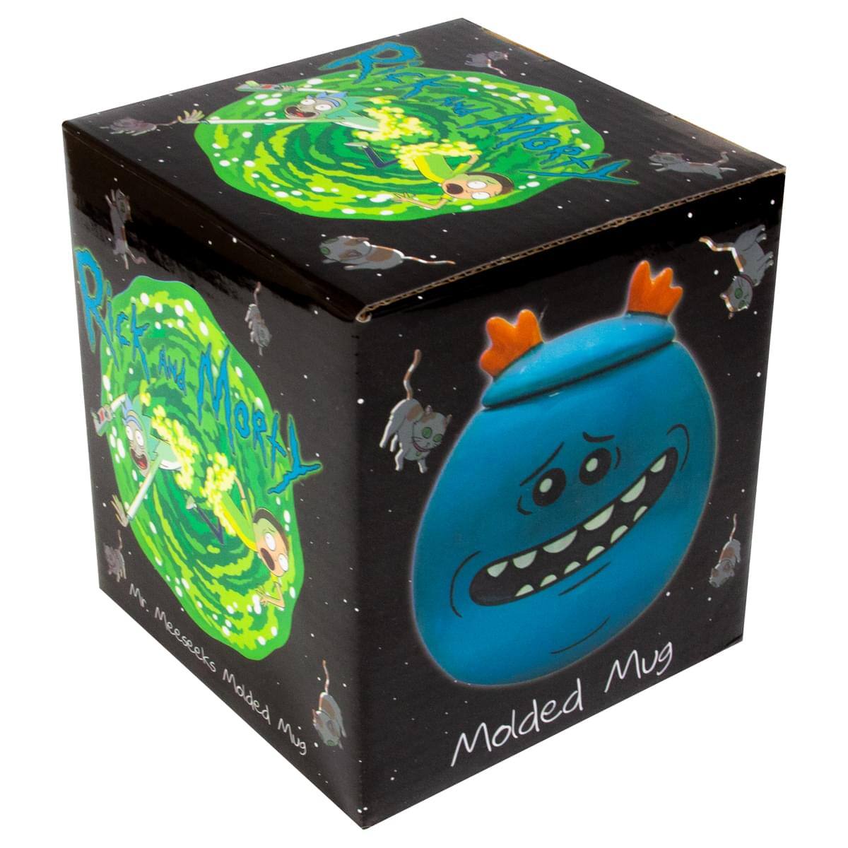 Rick and Morty  
Mr. Meeseeks Molded Mug  
Molded Mug