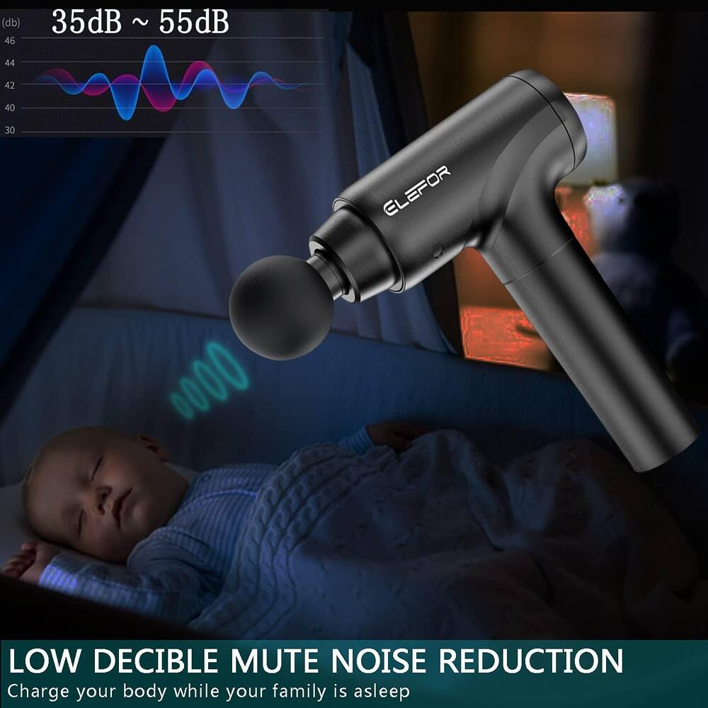 (db) 35dB ~ 55dB

LOW DECIBEL MUTE NOISE REDUCTION

Charge your body while your family is asleep