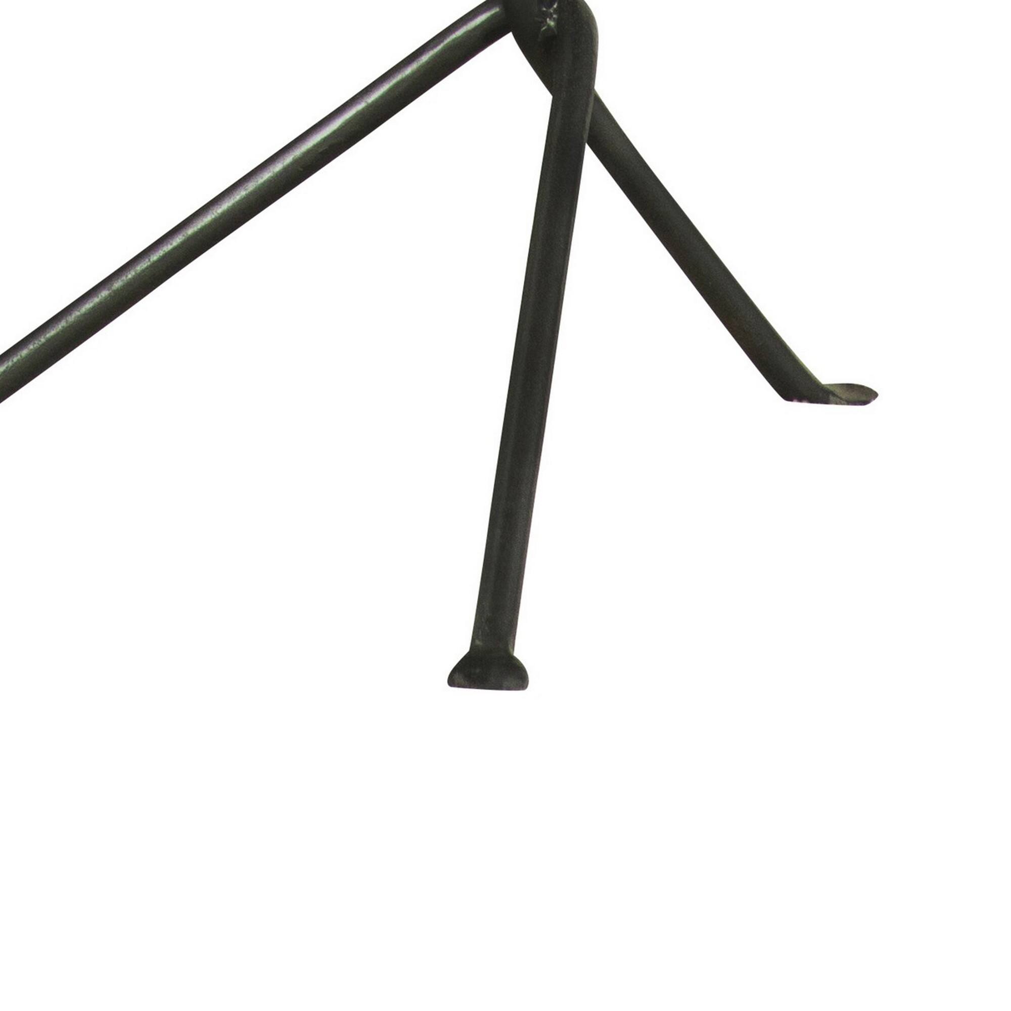 Manhattan Lane 20 Inch Modern Square Accent Table, Metal Tripod Base ...
