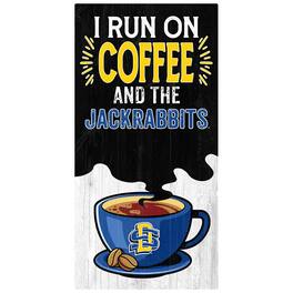 Fan Creations - South Dakota State Jackrabbits 6" x 12" Coffee Wall Art - Multicolor