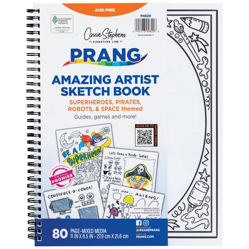 Prang - Amazing Artists Sketch Book