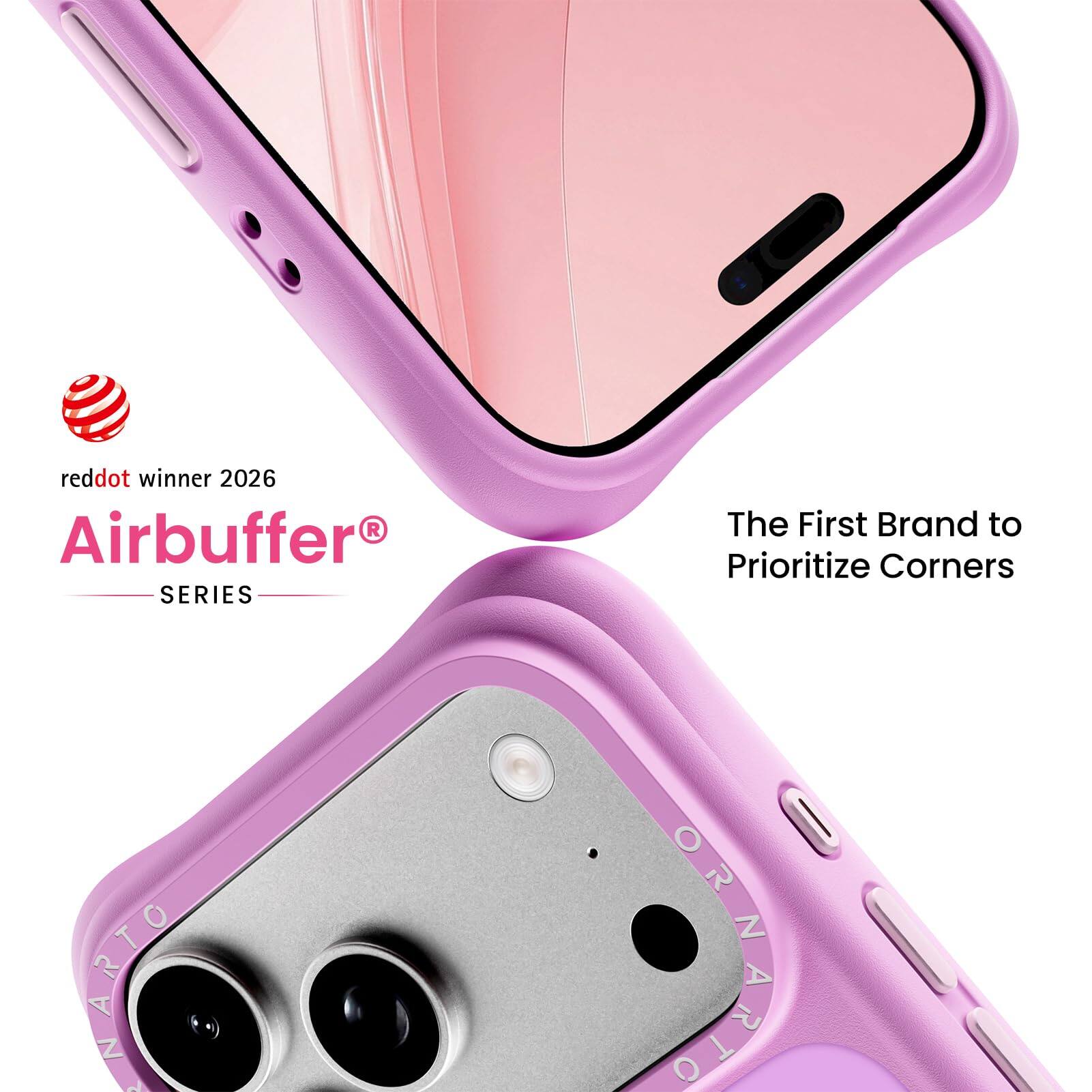 reddot winner 2026 Airbuffer® SERIES  
The First Brand to Prioritize Corners