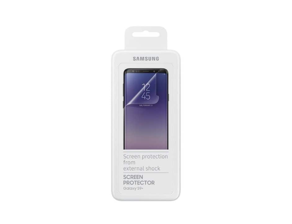 Samsung - Galaxy S9+ Screen Protector I Color: - Clear