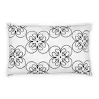 Front. Star Wars - Star Wars Lumbar Throw Pillow | Black Rebel Symbol Design | 15 x 24 Inches - Black.